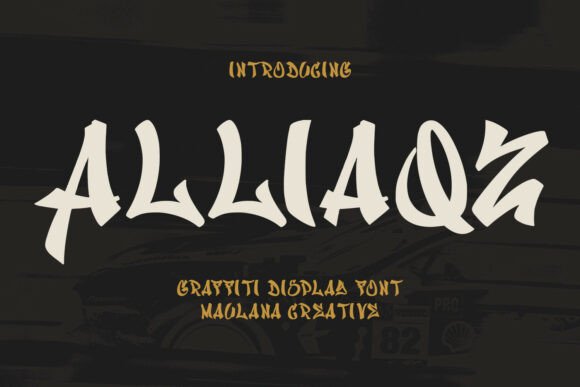 Alliaqz: A Bold Font for Creative Expression