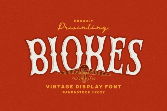 Biokes Font for Web Design