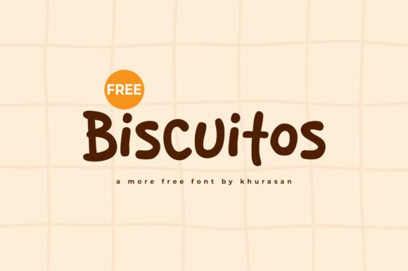 Biscuitos Font for Creative Makers