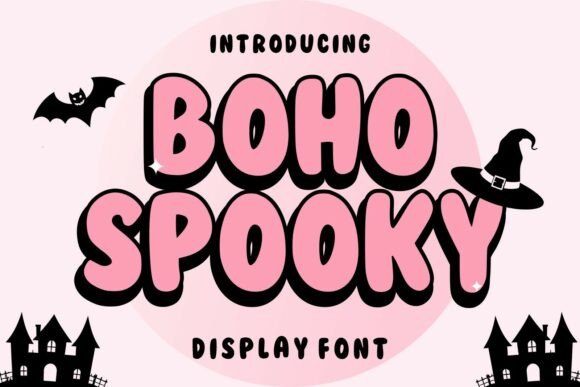 Boho Spooky Font for Creative Brands