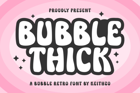 Bubble Thick Font for Bold Campaigns