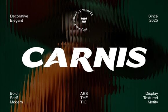 Carnis: A Bold Display Font