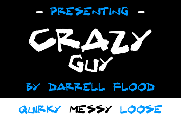 Crazy Guy Font for Creative Brands