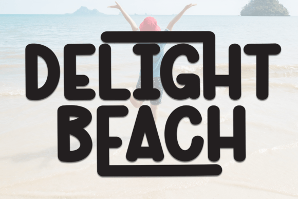 Delight Beach Font for Creative Projects