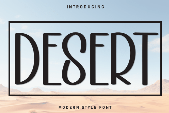 Desert Font: Handwritten Elegance
