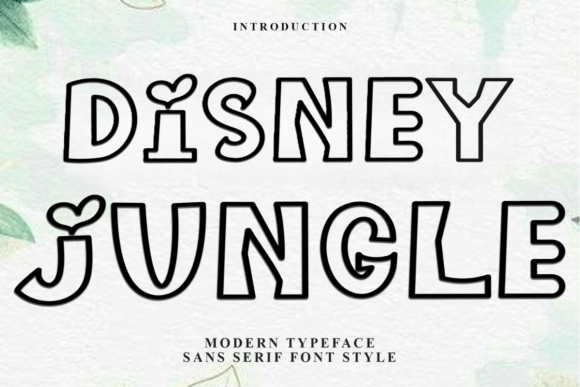 Disney Jungle Font Review