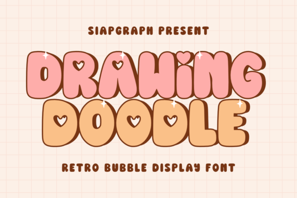 Draw Doodle Font for Web Design