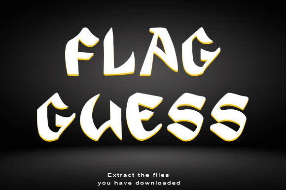 Flag Guess Font for Bold Branding