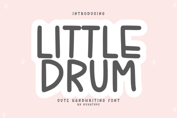 Little Drum Font for Creative Projects