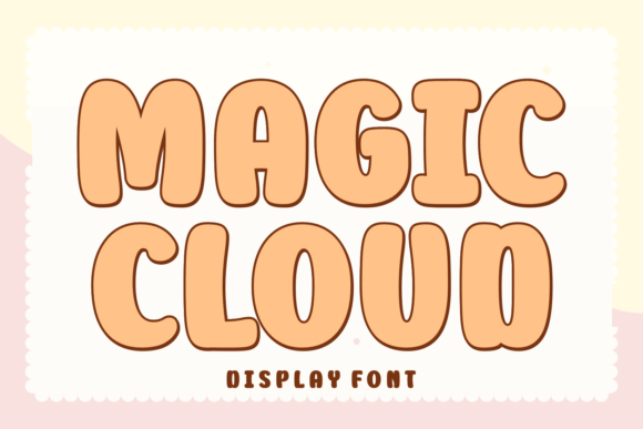 Magic Cloud Font for Business Branding