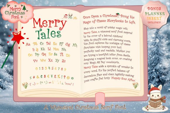 Merry Tales Font for Holiday Branding