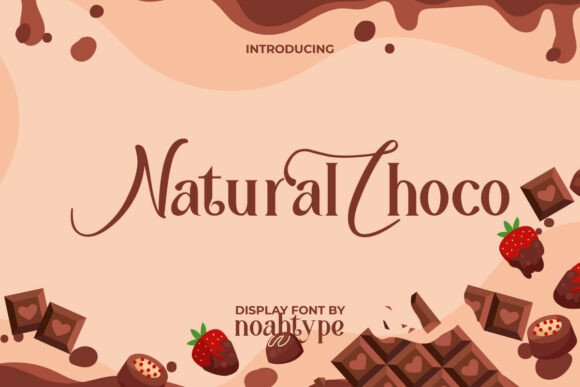 Natural Choco Font for Creative Projects
