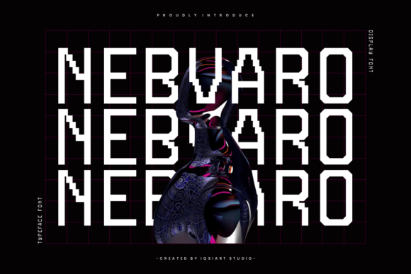Nebvaro Font: Modern Display Type