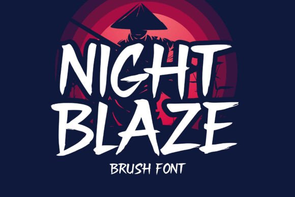 Night Blaze Font for Bold Campaigns