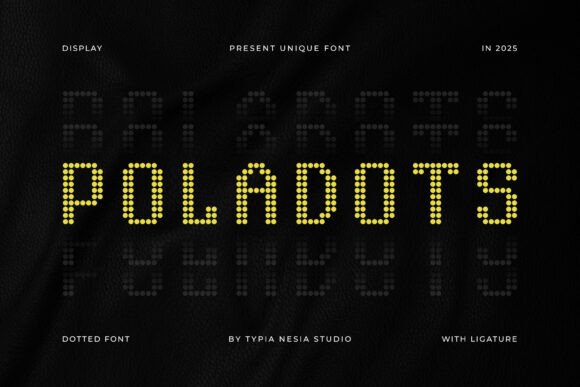 Poladots Font for Bold Visuals