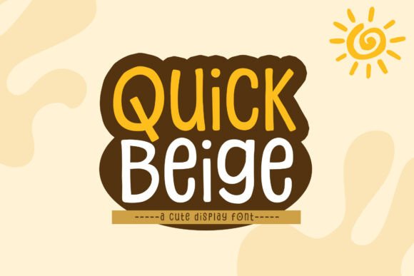 Quick Beige Font Review