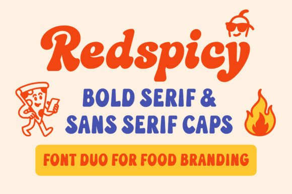 Redspicy: A Bold Font for Creative Brands