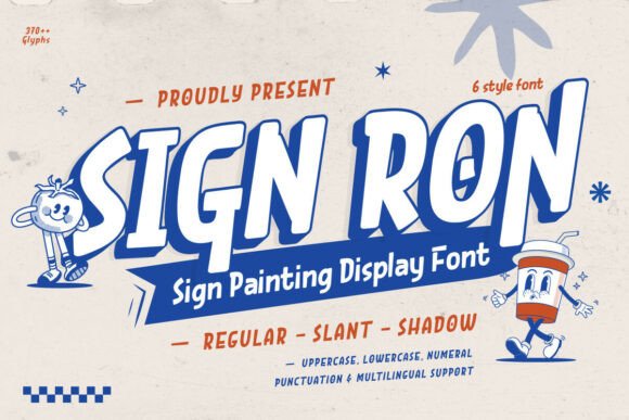 Sign Ron Font for Bold Branding