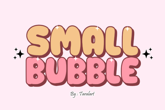 Small Bubble Font