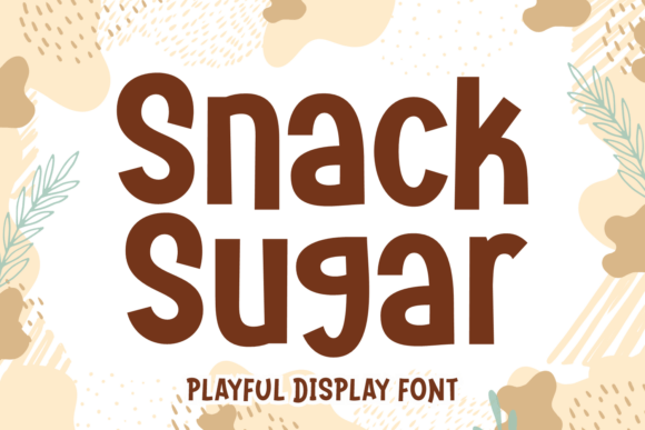 Snack Sugar: A Bold Font for Business Branding