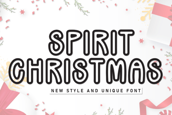 Spirit Christmas Font for Web Design