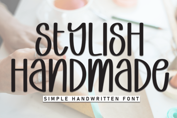 Stylish Handmade Font for Business Branding