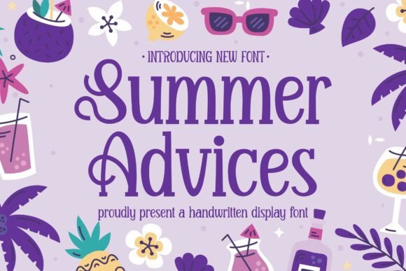 Summer Advices Font for Business Style