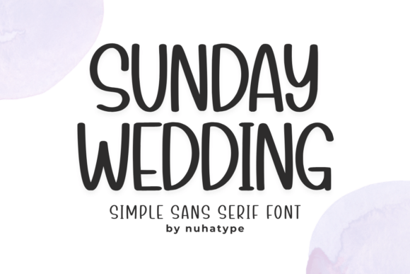 Sunday Wedding Font Review
