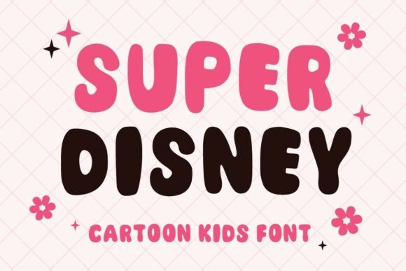 Super Disney Font for Creative Projects